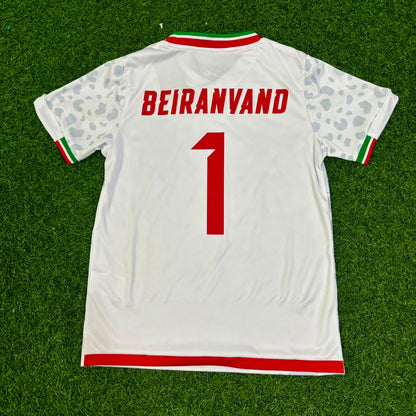 Alireza Beiranvand Portero de Irán Camiseta de Fútbol Local Mundial 2026 Trikot Maillot