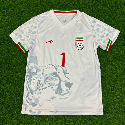 Alireza Beiranvand Portero de Irán Camiseta de Fútbol Local Mundial 2026 Trikot Maillot