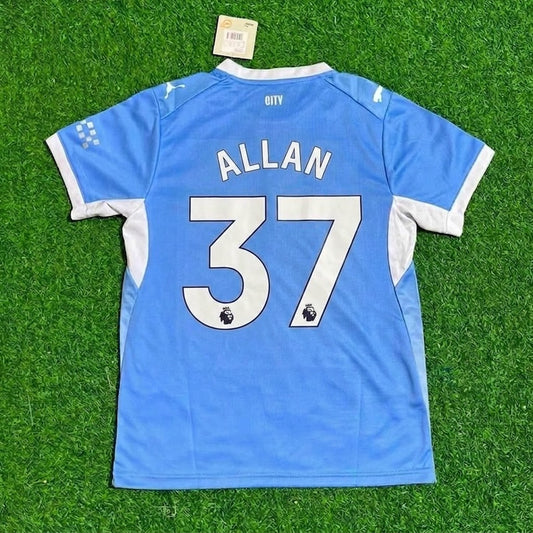 Allan #37 Manchester City 2026-27 Domicile Nouvelle Saison Maillot