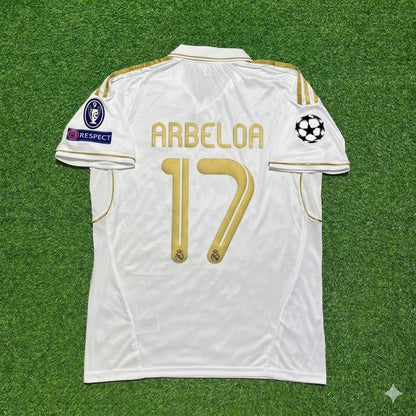 Álvaro Arbeloa #17 Real Madrid 2011-2012 Jersey Soccer Shirt Trikot