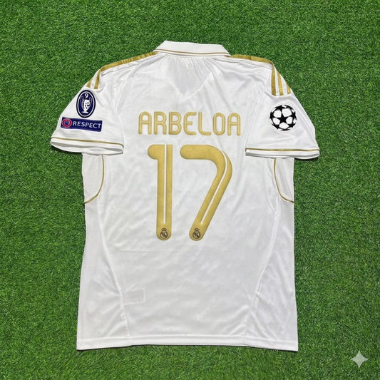 Álvaro Arbeloa #17 Real Madrid 2011-2012 Trikot Fußballtrikot