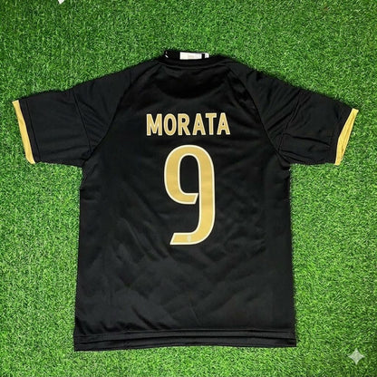 Juventus Black Retro Jersey – Alvaro Morata 9