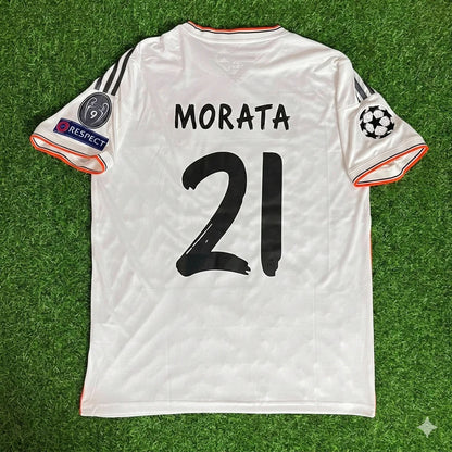 Álvaro Morata 21- Real  Madrid Lisbon Short Sleeve Jersey Soccer Shirt