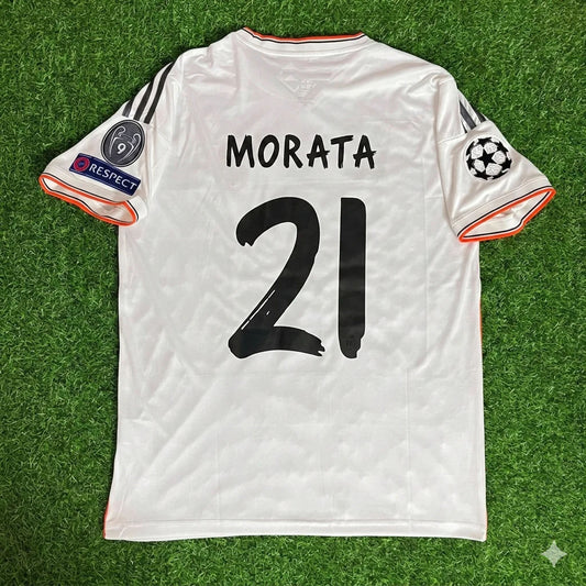 Álvaro Morata 21- Real  Madrid Lisbon Short Sleeve Jersey Soccer Shirt