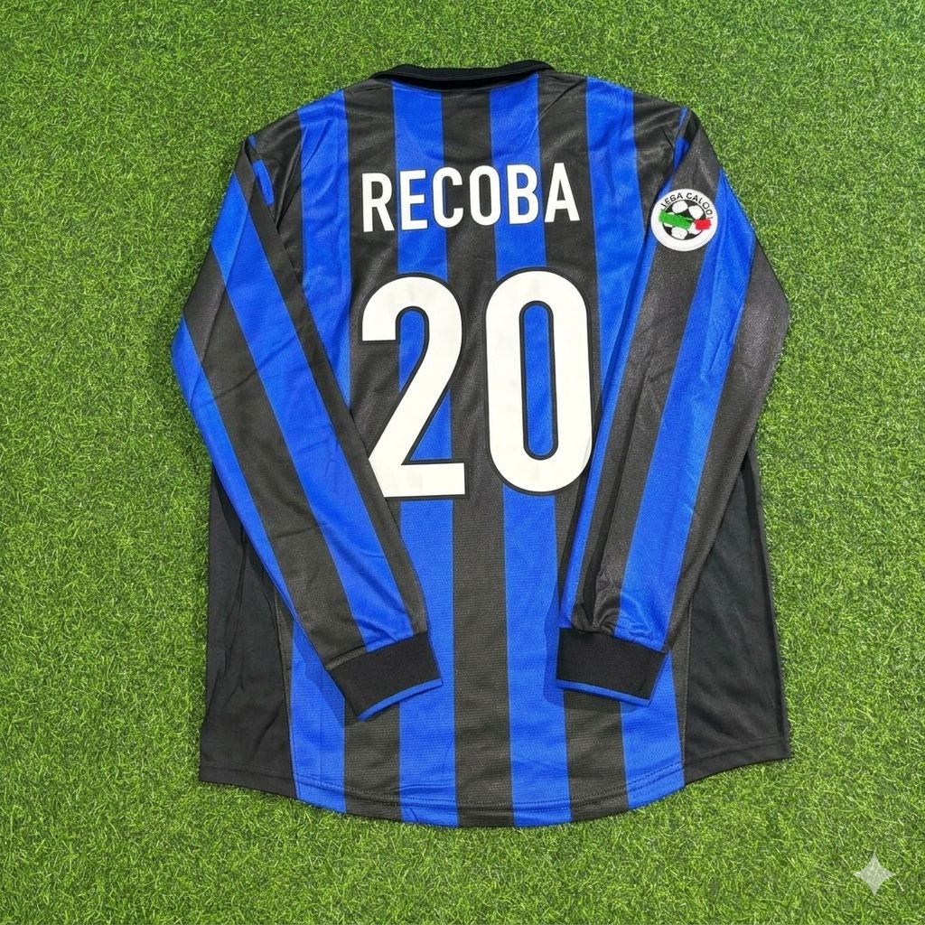 Alvaro Recoba - Inter 1998 1999 Retro Trikot Maillot Maglia Fußball Shirt