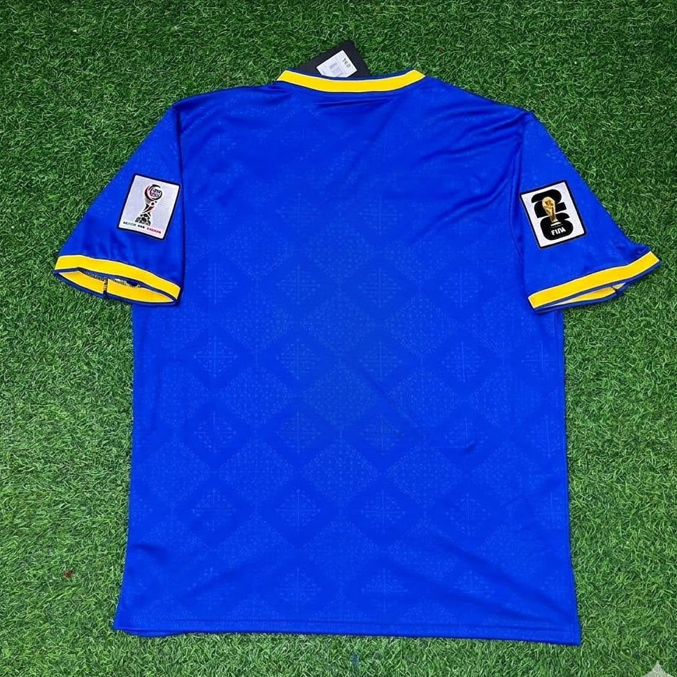 Bosnien und Herzegowina 2026 WM Blaues Fußballtrikot