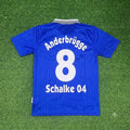 Ingo Anderbrügge Schalke 04 1996-1997 Heim Retro Fußballtrikot