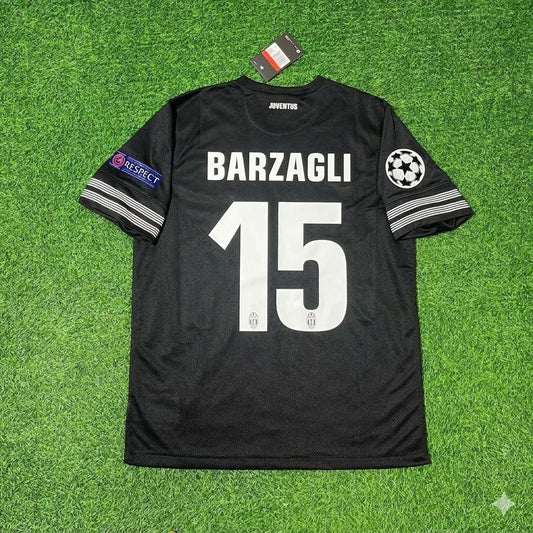 Andrea Barzagli 15 – Juventus Heimtrikot, Saison 2012/2013, Retro-Trikot