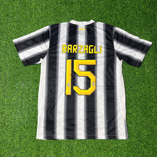 Andrea Barzagli Juventus Camiseta Retro Local Temporada 2011 2012 Trikot