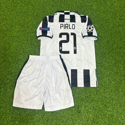 Andrea Pirlo Juventus 2014-2015 Retro Children Football Jersey