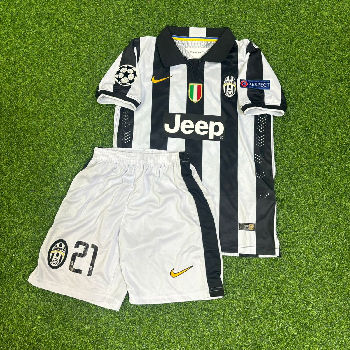 Andrea Pirlo Juventus 2014-2015 Retro Children Football Jersey