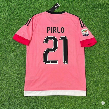 Juventus Pink Retro Jersey – Andrea Pirlo