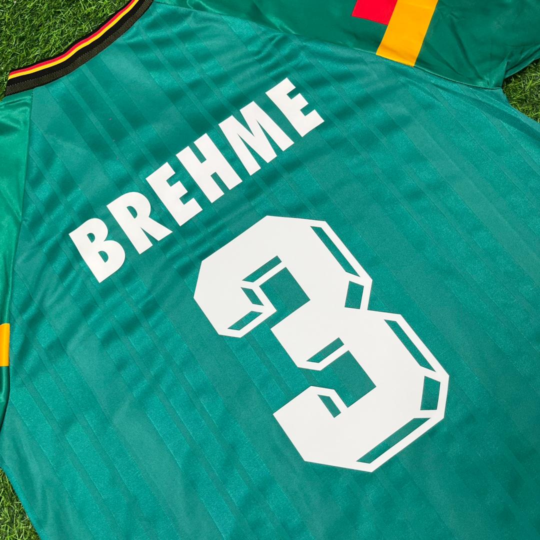 Andreas Brehme Deutschland 1992 WM Fußball Trikot