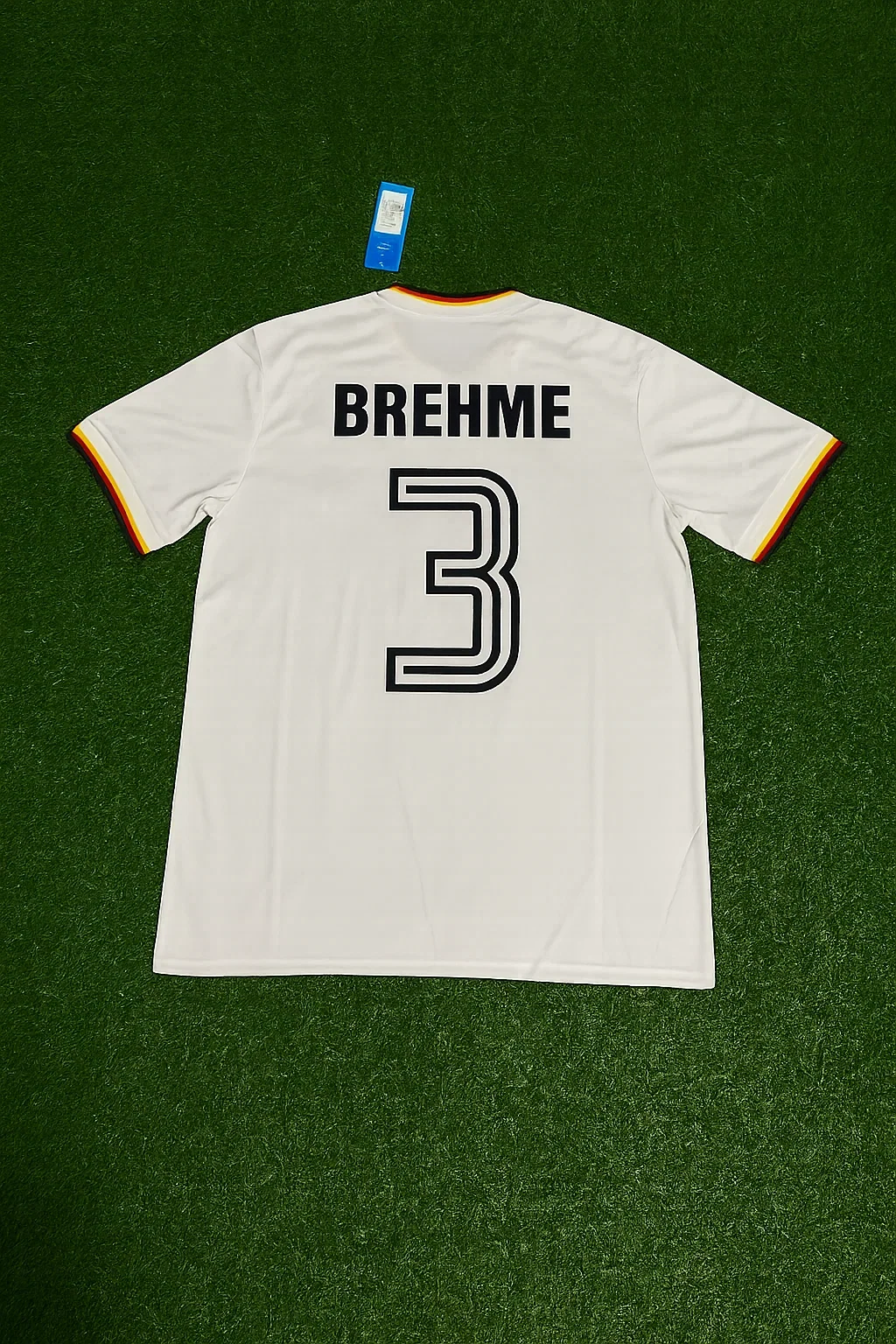 Andreas Brehme Germany 1986 World Cup Retro Football Jersey Kit