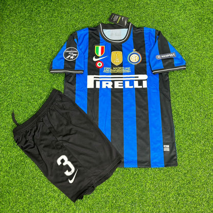 Andreas Brehme Inter Retro Kids Football Jersey