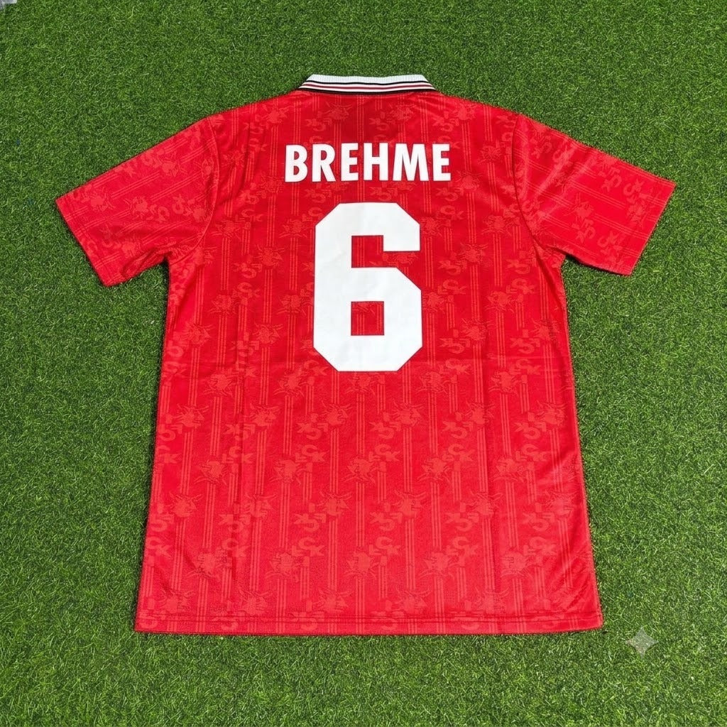 FC Kaiserslautern Gedenk-Retro-Fußballtrikot – Andreas Brehme