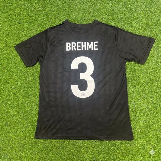 Andreas Brehme Deutschland 125 Jahre Special Schwarzes Fußballtrikot