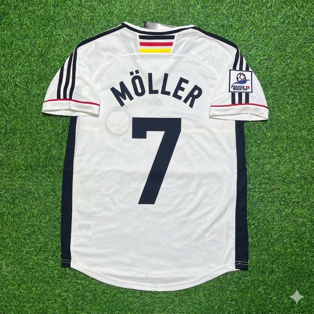 Germany 1998 World Cup Retro Football Jersey – Andreas Moller