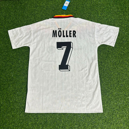 Andreas Möller Alemania 1994 Equipación Retro de Fútbol de la Copa del Mundo