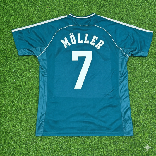 Andreas Möller Deutschland 1998 WM Auswärts Retro Fußballtrikot