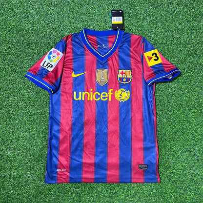 Barcelona 2009/10 Home Retro Jersey – Andres Iniesta 8