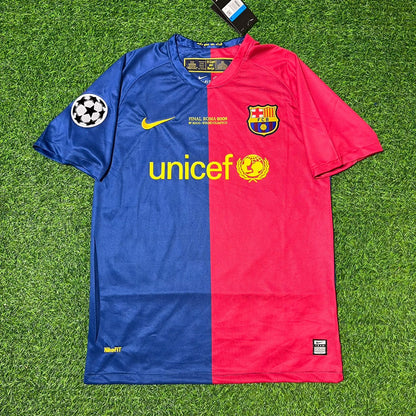 Camiseta retro del Barcelona de la final de la Liga de Campeones 2009 – Andrés Iniesta 8