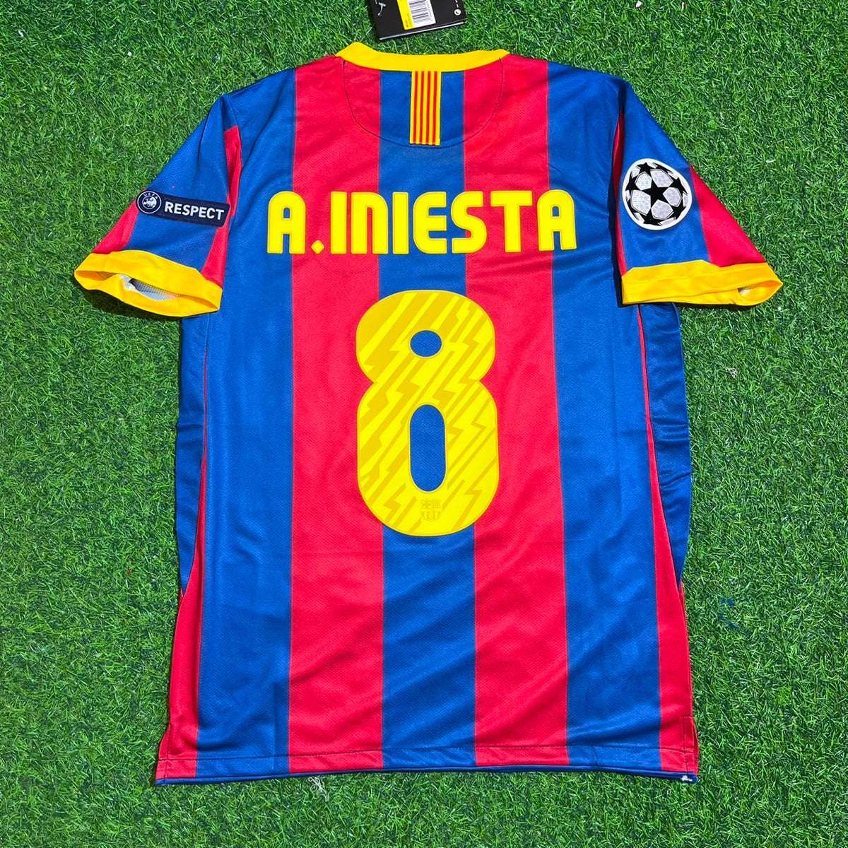 Camiseta del Barcelona 2011 Final de Londres – Andrés Iniesta