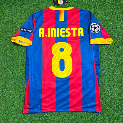 Camiseta del Barcelona 2011 Final de Londres – Andrés Iniesta