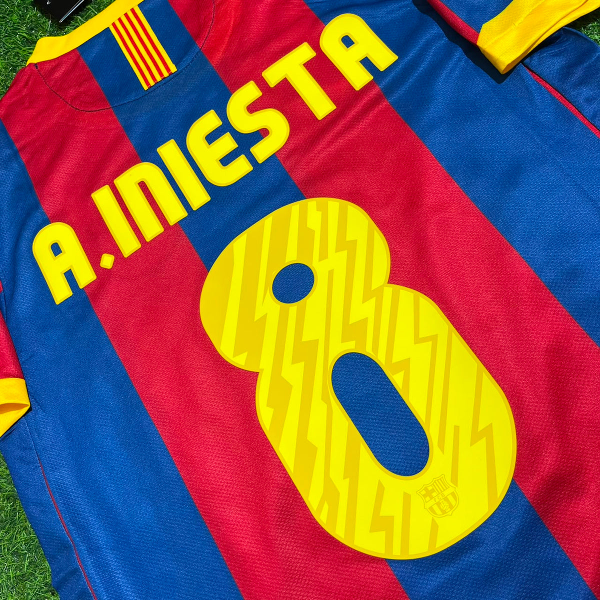 Camiseta del Barcelona 2011 Final de Londres – Andrés Iniesta