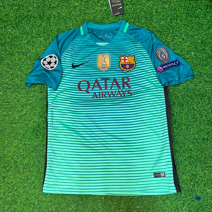 Barcelona 2016/17 Away Retro Jersey – Andres Iniesta 8