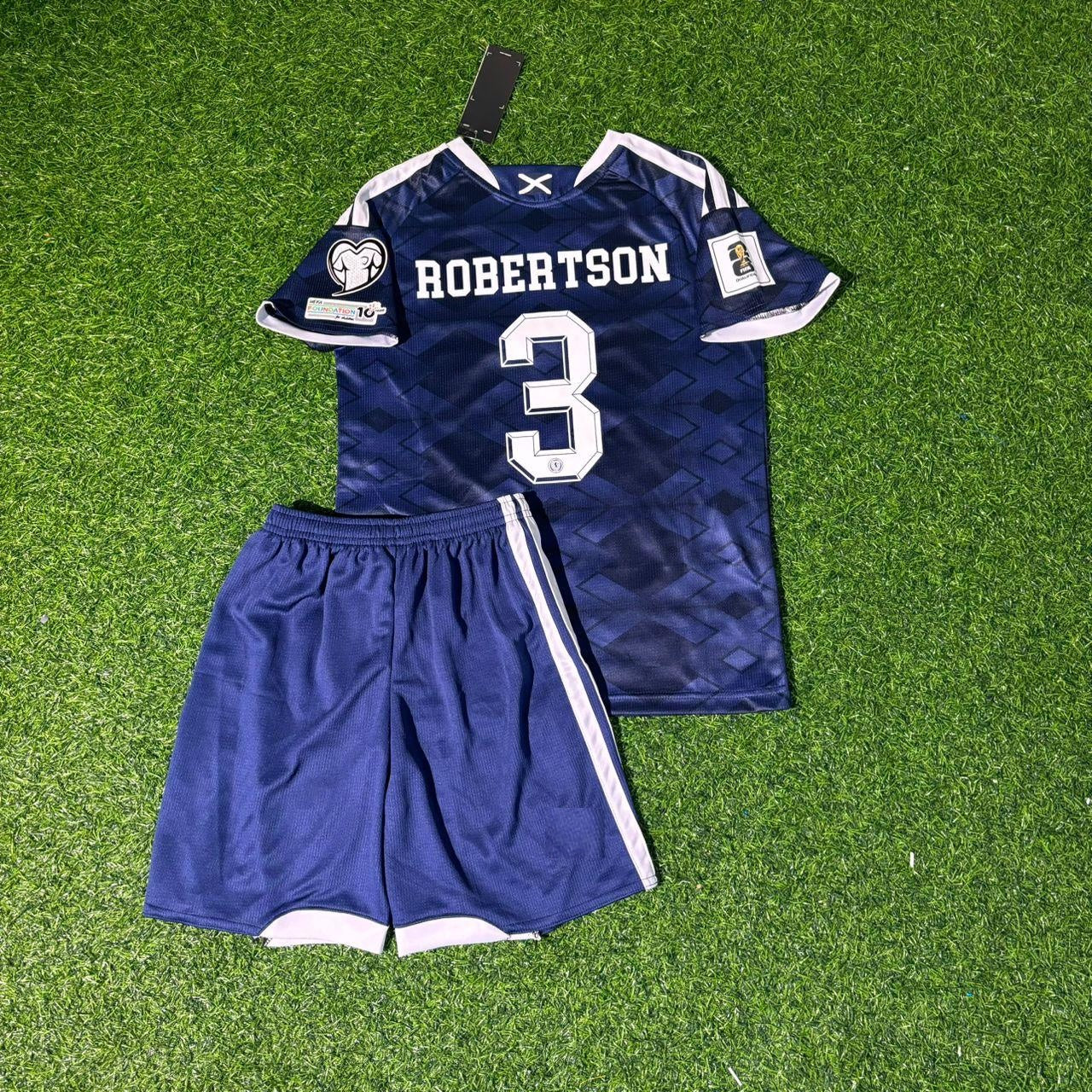 Andrew Robertson Schottland WM 2026 Kinder Fußballtrikot-Set