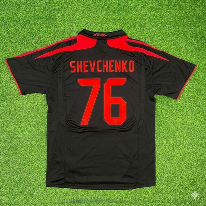 AC Milan Black Third Retro Football Jersey – Andriy Shevchenko