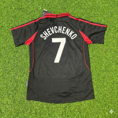 AC Milan 2000/01 Away Retro Football Jersey – Andriy Shevchenko 7