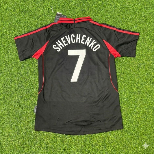 AC Milan 2000/01 Away Retro Football Jersey – Andriy Shevchenko 7