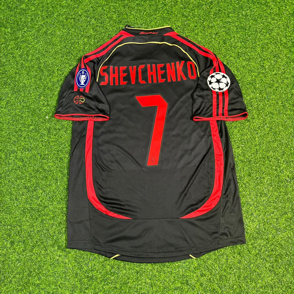 Andriy Shevchenko AC Milan 2006-2007 Retro Football Jersey