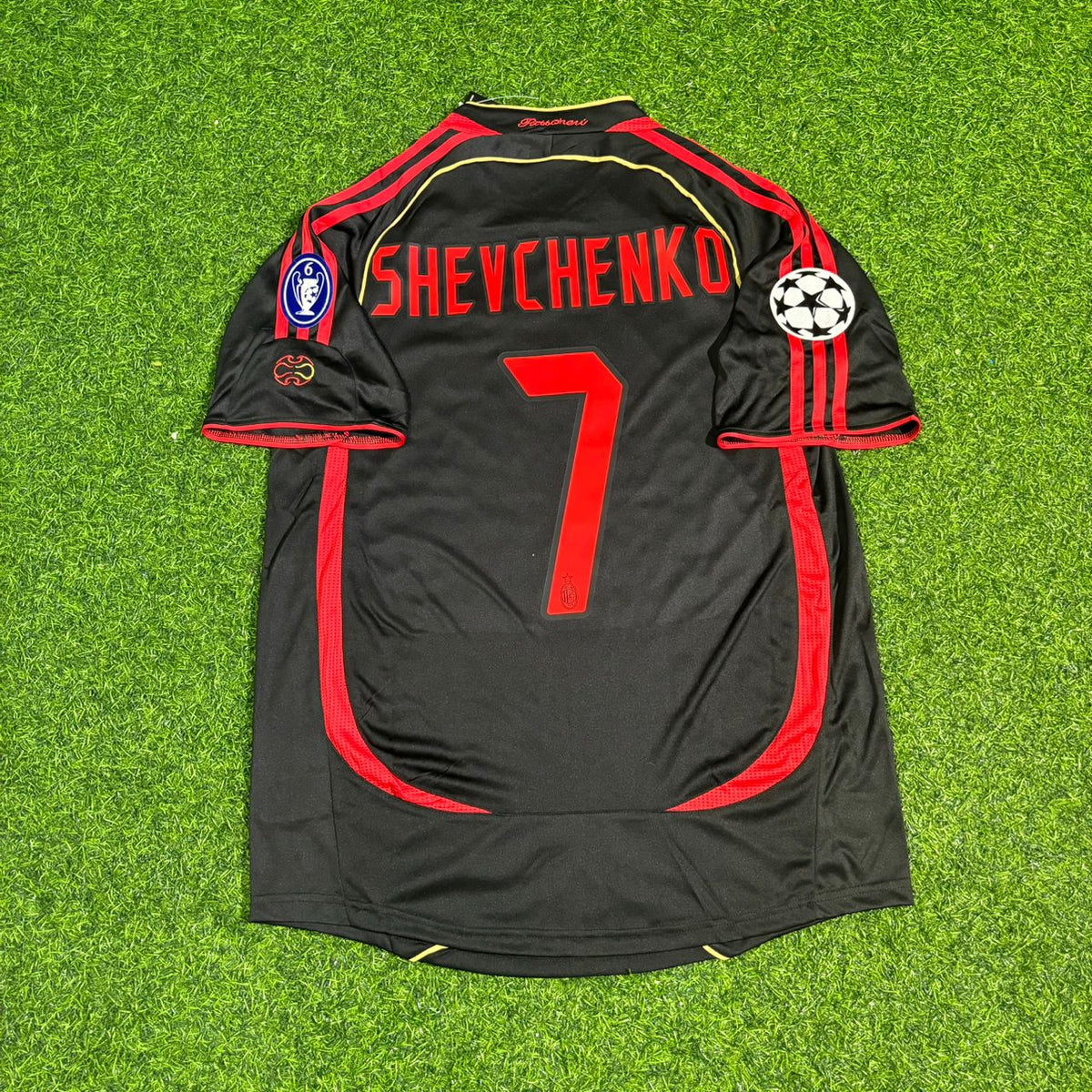 Andriy Shevchenko AC Milan 2006-2007 Retro Football Jersey