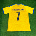 Andriy Shevchenko Ukraine Retro Football Jersey