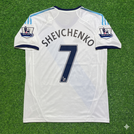 Chelsea White Retro Football Jersey – Andriy Shevchenko