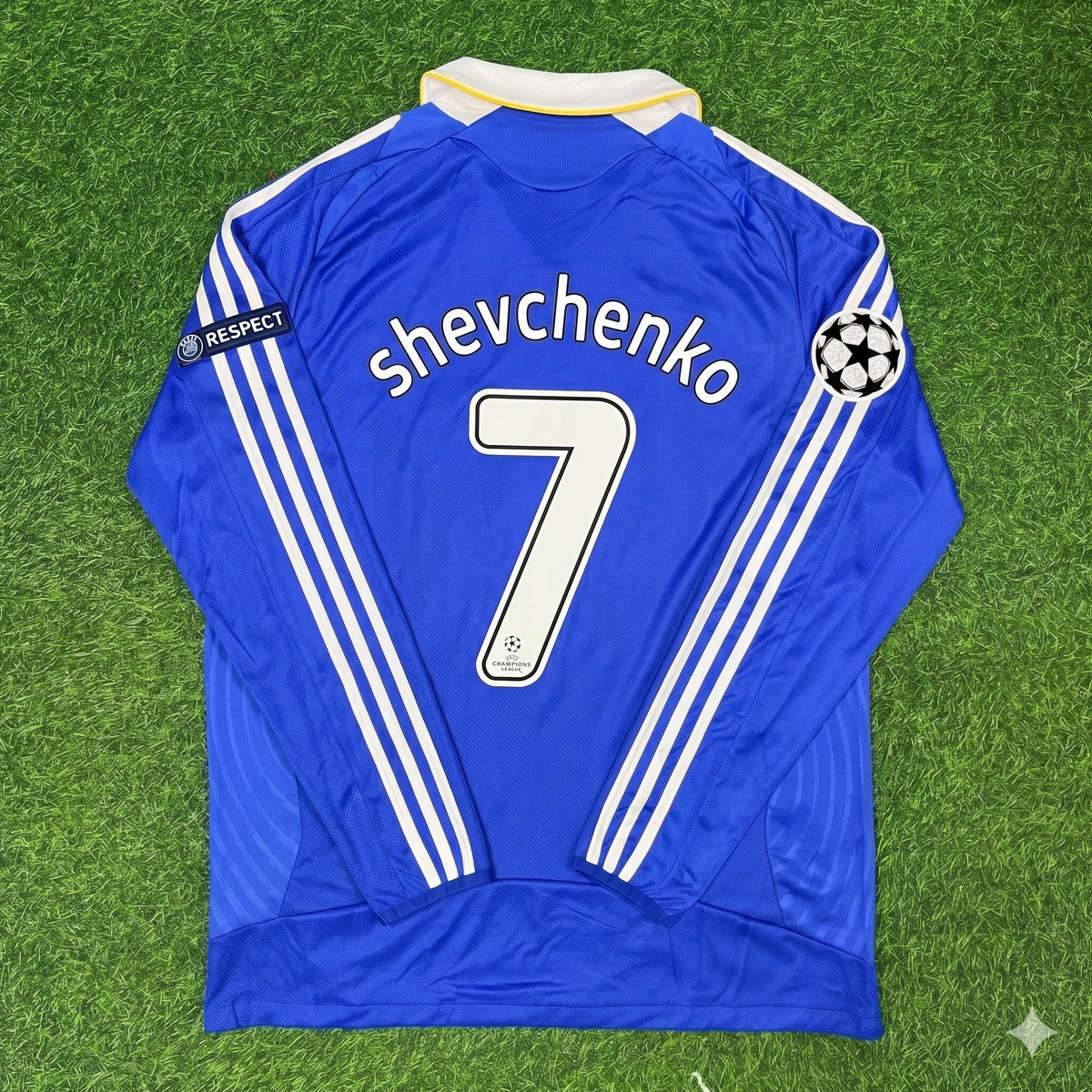 Chelsea 2008 Champions League Final Long Sleeve Football Jersey – Andriy Shevchenko