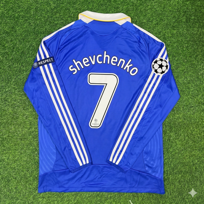 Chelsea 2008 Champions League Final Long Sleeve Football Jersey – Andriy Shevchenko