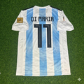 Ángel Di María #11 Argentina 2018 World Cup Home Retro Jersey