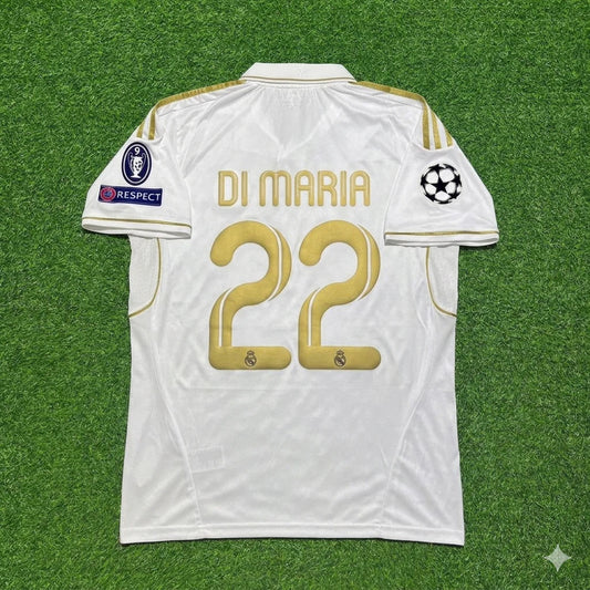 Angel Di Maria #22 Real Madrid 2011-2012 Jersey Soccer Shirt Trikot