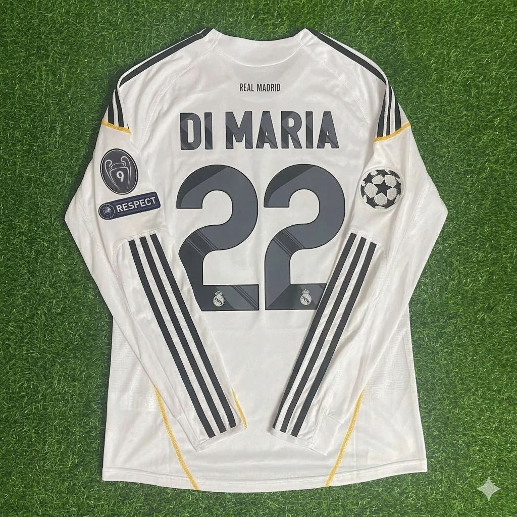 Angel Di Maria Real Madrid 2009-2010 Jersey Soccer Shirt