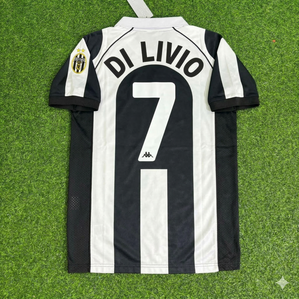Angelo Di Livio 7 - Juventus Domicile 1997/1998 Maillot Rétro Maillot Trikot Maillot de Football