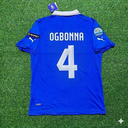 Angelo Ogbonna 4 - Maillot Rétro Domicile Italie Euro 2012