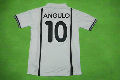 Miguel Angel Angulo Valencia 2001 Milano Champions Final Retro Football Jersey Soccer Shirt