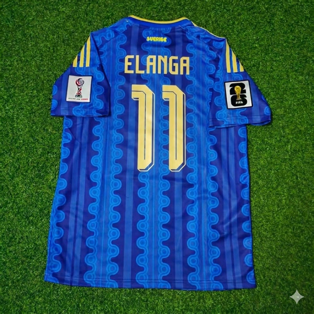 Anthony Elanga #11 Schweden WM 2026 Trikot