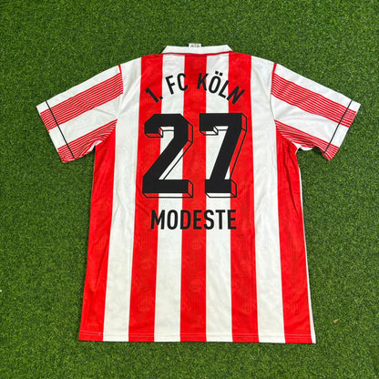 Anthony Modeste #27 1. FC Köln Retro Trikot Fußballtrikot
