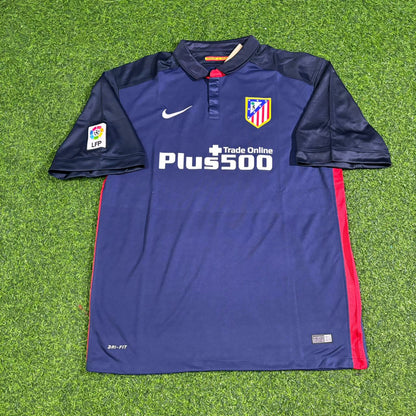 Antoine Griezmann Atletico Madrid 2015-2016 Retro Fußballtrikot