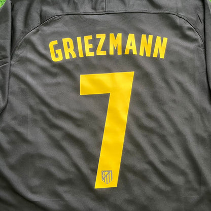 Antoine Griezmann 7 – Atletico Madrid 2016-17 Maillot Rétro Extérieur Noir